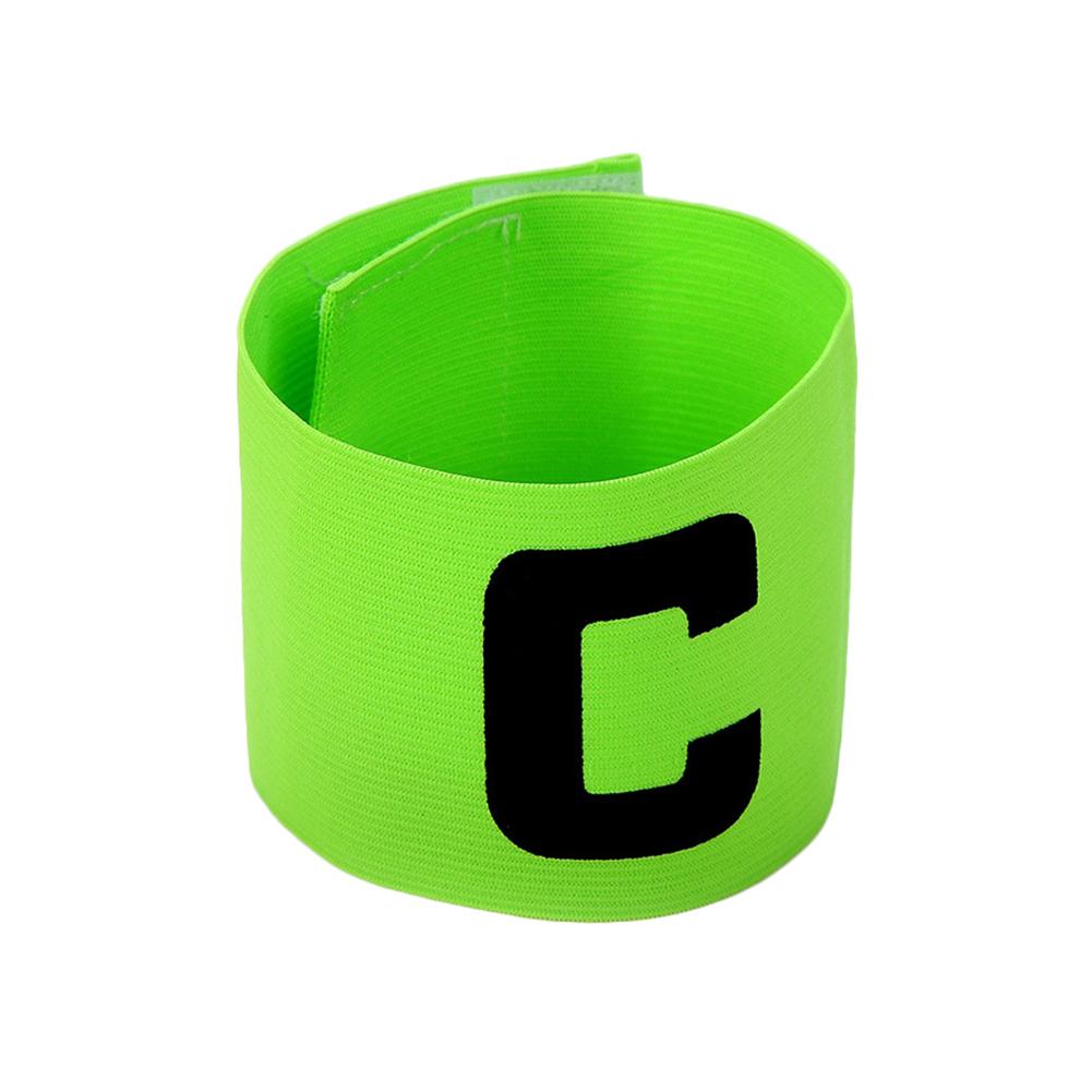 Voetbal Wedstrijd Captain C Woord Mark Armband Plakken Team Leider C Woord Nylon Voor Voetbal Sport Accessoires