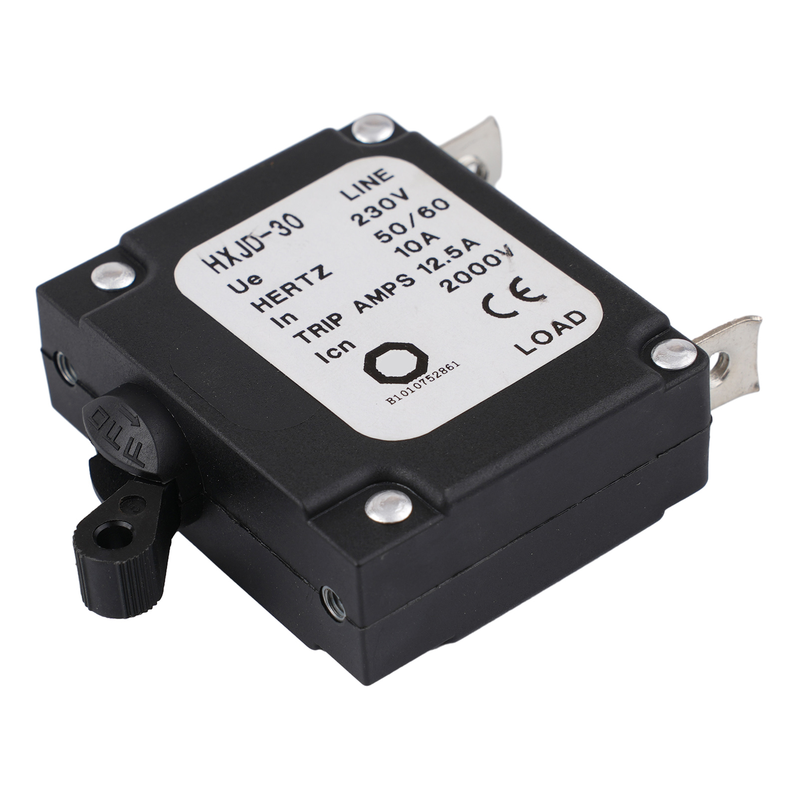 Generator-Leistungsschalter, 51 x 42 x 19 mm, 2–3 kW, 10 A, Netzschalter, 168 F/170 F, 3-Phasen-Leistungsschalter, 3-Phasen-Motorgenerator