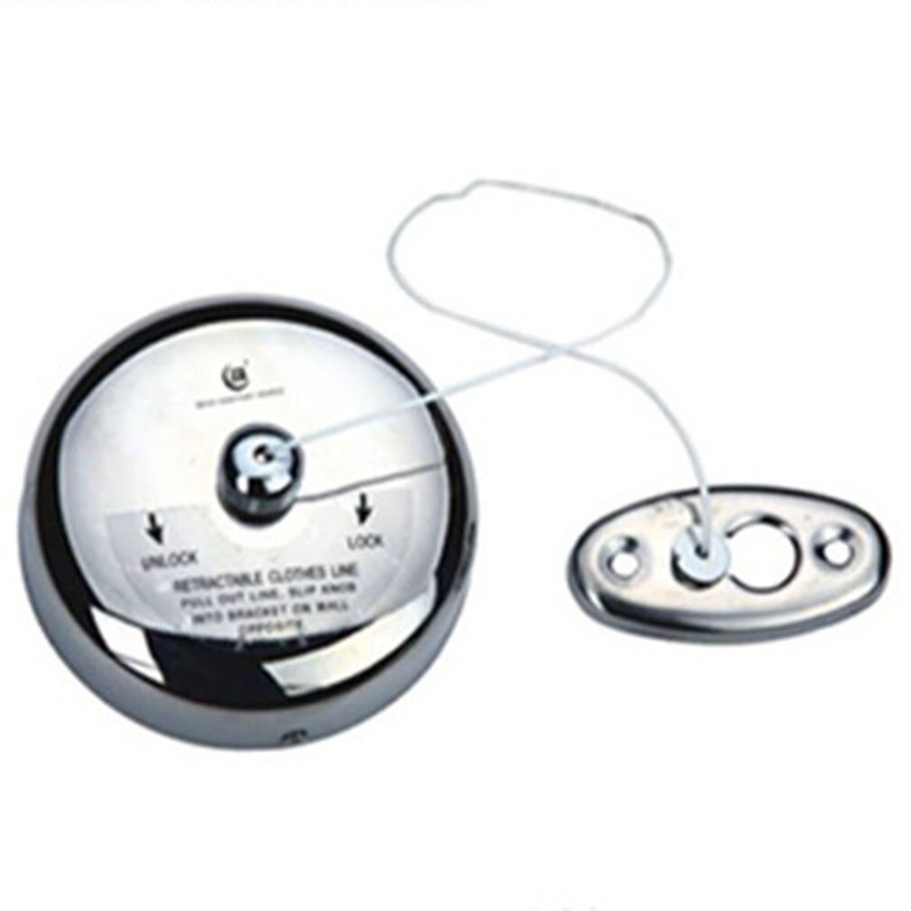 Stainless Steel Retractable Washing Line Indoor Outdoor Laundry Hanger Tumble Dryer Organizer Drying Rack Rope