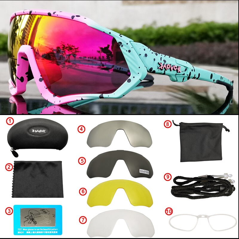 Cykelbriller polariseret mtb mountainbike cykel solbriller cykelbriller eyewear oculos ciclismo gafas ciclismo
