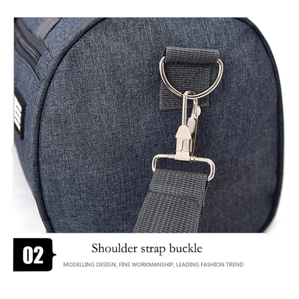 Bolsas de gimnasio para hombre y mujer, bolso de nailon impermeable, cilindro para exteriores, Mochila deportiva, bolso de viaje, 1798