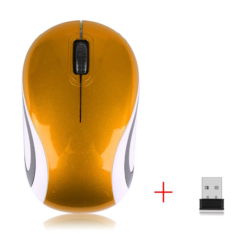 High-end USB Wireless Mouse USB Receiver Optical Computer Wireless Gaming Mouse Ergonomic Mice For Laptop PC Sound Silent: 6