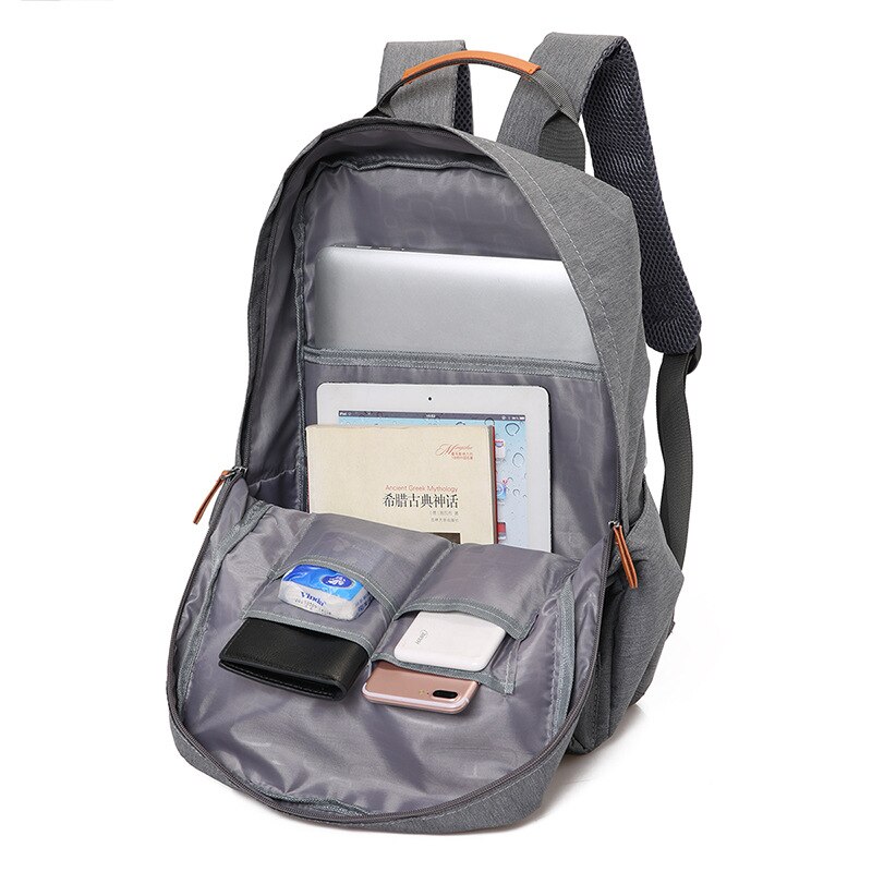 Canvas Men's Backpack School Bags For Teenage Girls Boys Waterproof School Bag Laptop Backpack Women Mochila