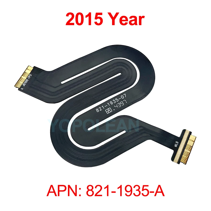 A1534 Touchpad Trackpad Ribbon Flex Cable 821-1935-A 821-00507-A For Macbook Retina 12" A1534 Year