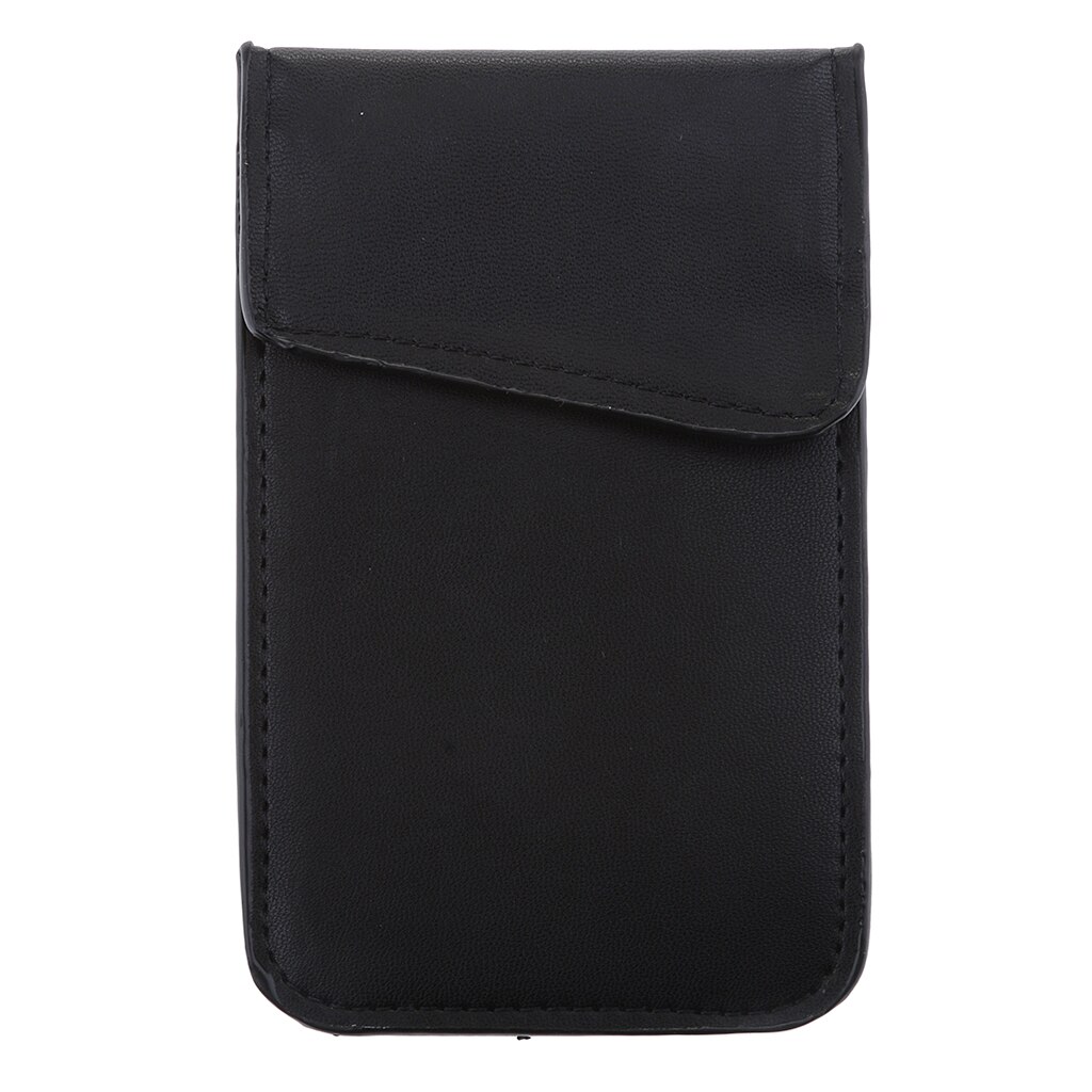 Sleutelhanger Signaal Blokkeren Bag Auto Rfid Blocking Houder Anti-Diefstal Beveiliging Zak Voor Autosleutel, mobiele Telefoon, Ic Kaart Zwart