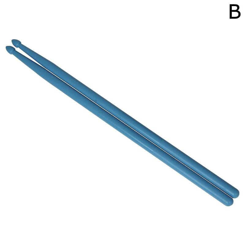 1 par de palos de tambor de nylon, accesorios de nylon, palos de tambor, accesorios de batería, baquetas de batería: B