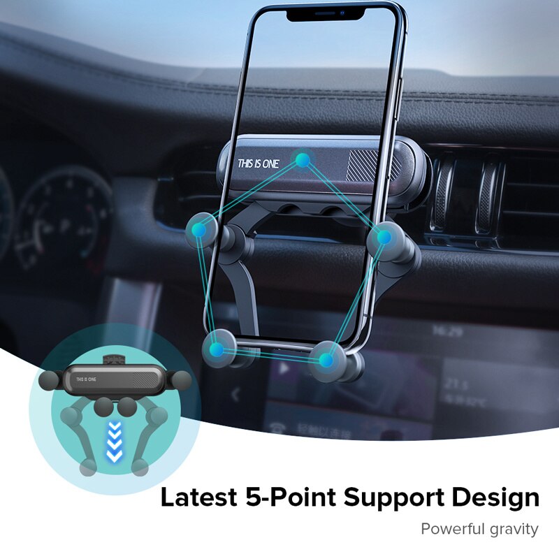 Bilholder til iphone 13 12 11 pro max mini xs xr  x 8 7 6s Plus  se2 stativ i bilen gravitasjon ekspansjon samsung galakse  s21 20 ultra