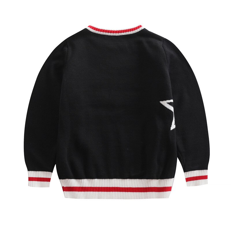 Børn cardigan børn sweatere drenge strik toppe børn pige pullover strik sweater outfits jumper juletøj 3-14 år