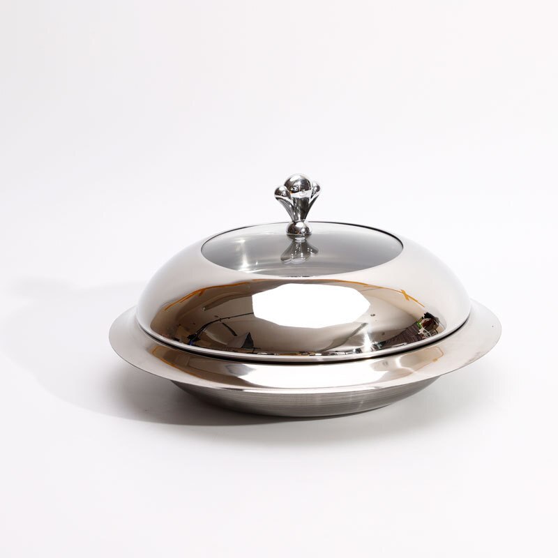 Golden stainless steel alcohol stove household commercial Removable small chafing dish solid fuel boiler small cooking pots