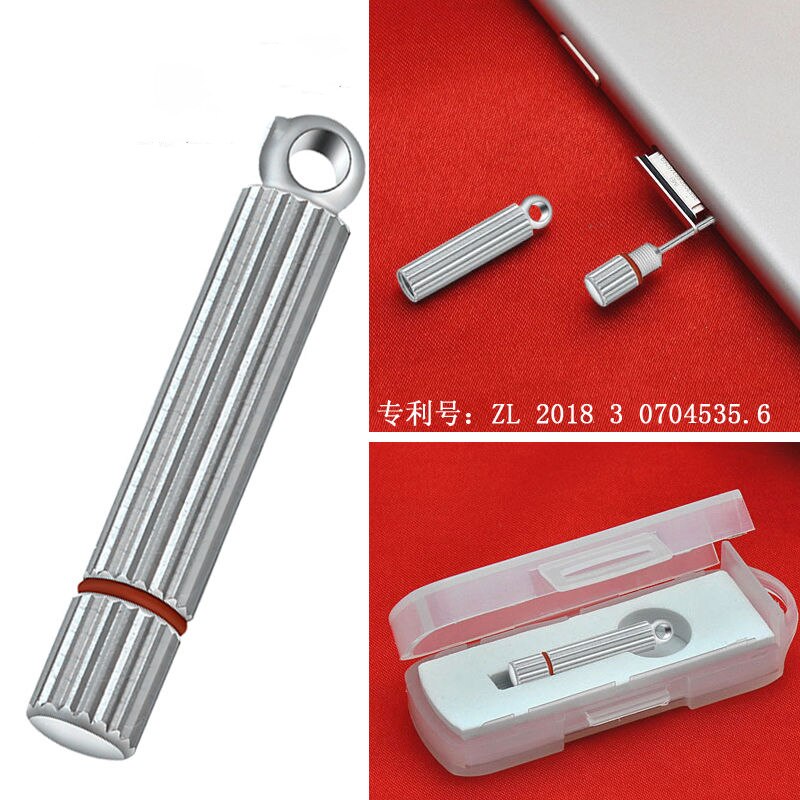 Tragbare Edelstahl Sim Karte Tablett Stift Stoßen Entfernung Werkzeug Nadel Öffner Auswerfer Karte Entferner Werkzeuge Stift Nadel Ersatz Teile