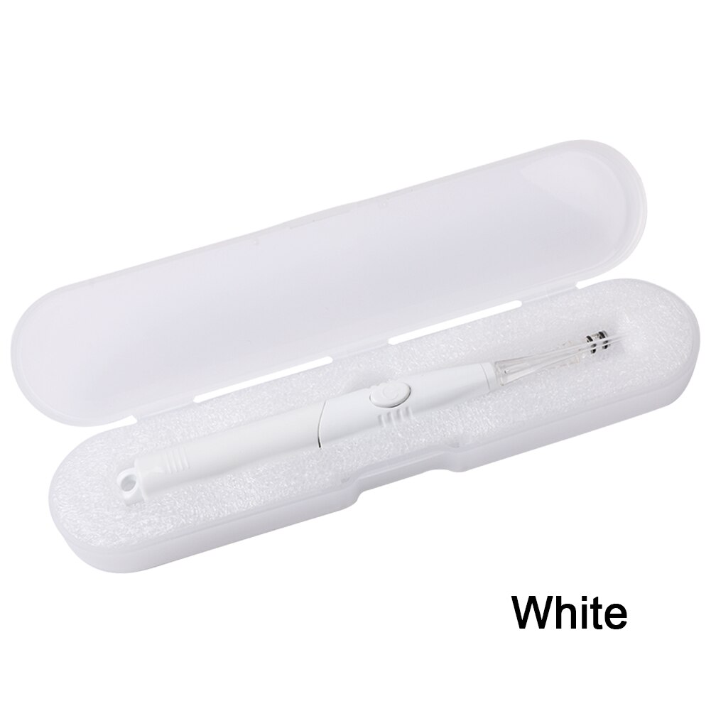 Baby Ear Cleaner Luminous Wax Removal Tool Flashlight Earpick Earwax Remover Curette Light Spoon: white