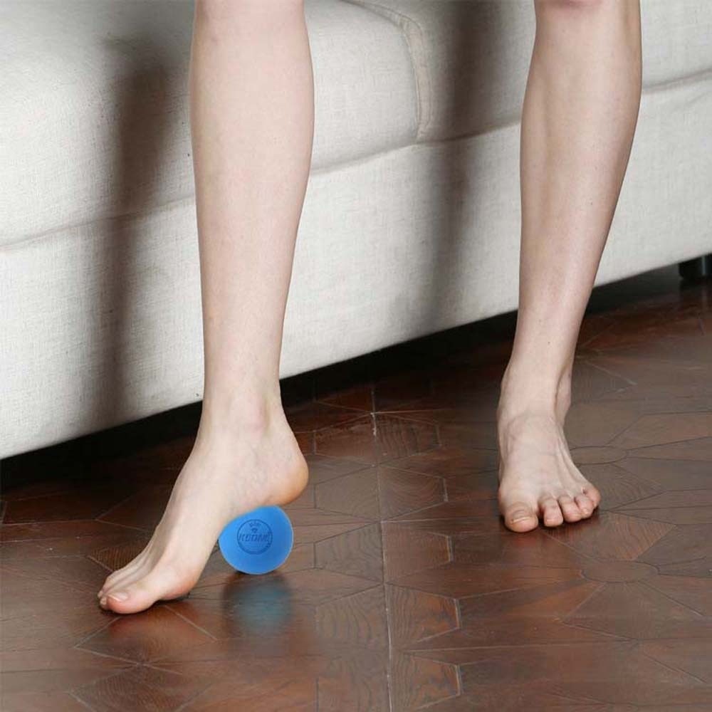 Silicone Fascia Massage Ball Portable Release Tool Plantar Exerciser Sphere Solid Color Muscle Relaxation Ball