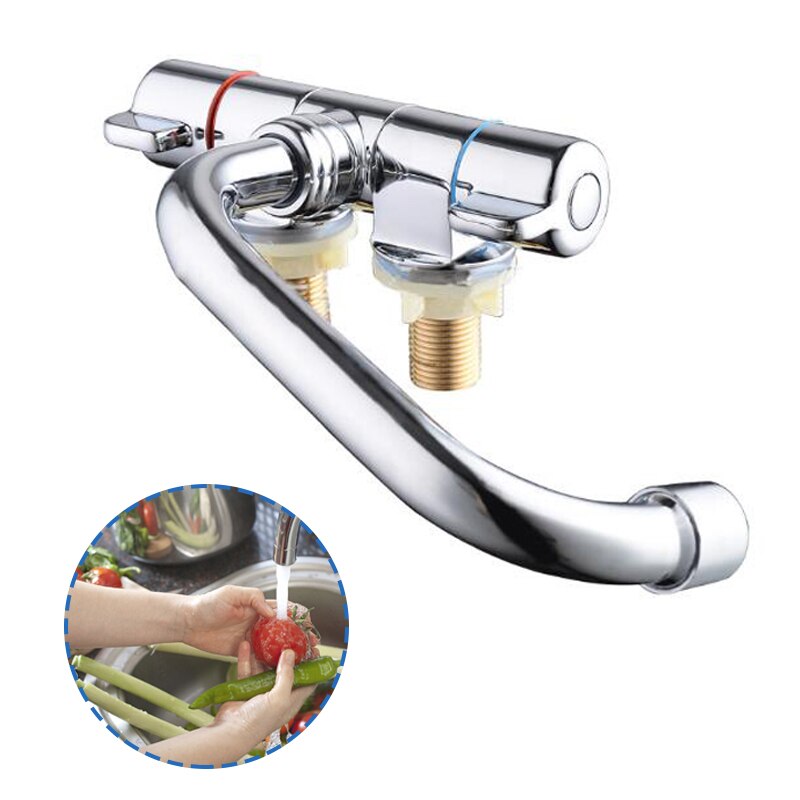 &cold Copper Caravan Boat Water Faucet Tap Kitchen Bathroom for RV Marine Boat Deck Hatch 360 Rotation