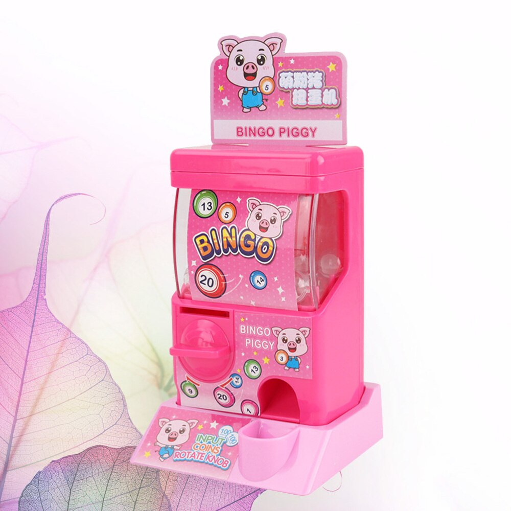 1 Set of Gashapon Machine Exquisite Funny Grabbing Catcher Machine Egg Twisting Toy Coin-operated Machine