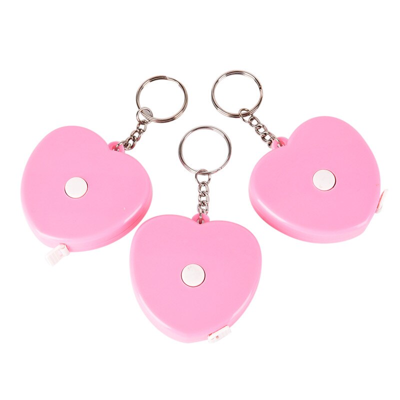 1.5M Plastic Ruler Mini Retractable Measuring Tape Measure Measurement Woodworking Tools Tape Ruler Metric Keychain