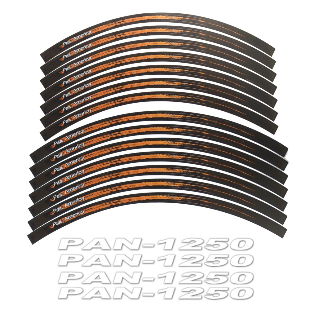 Motorcycle Parts Wheel Reflective Waterproof Wheel Sticker For Harley Pan America ADV 1250 PA1250 PANAMERICA Special
