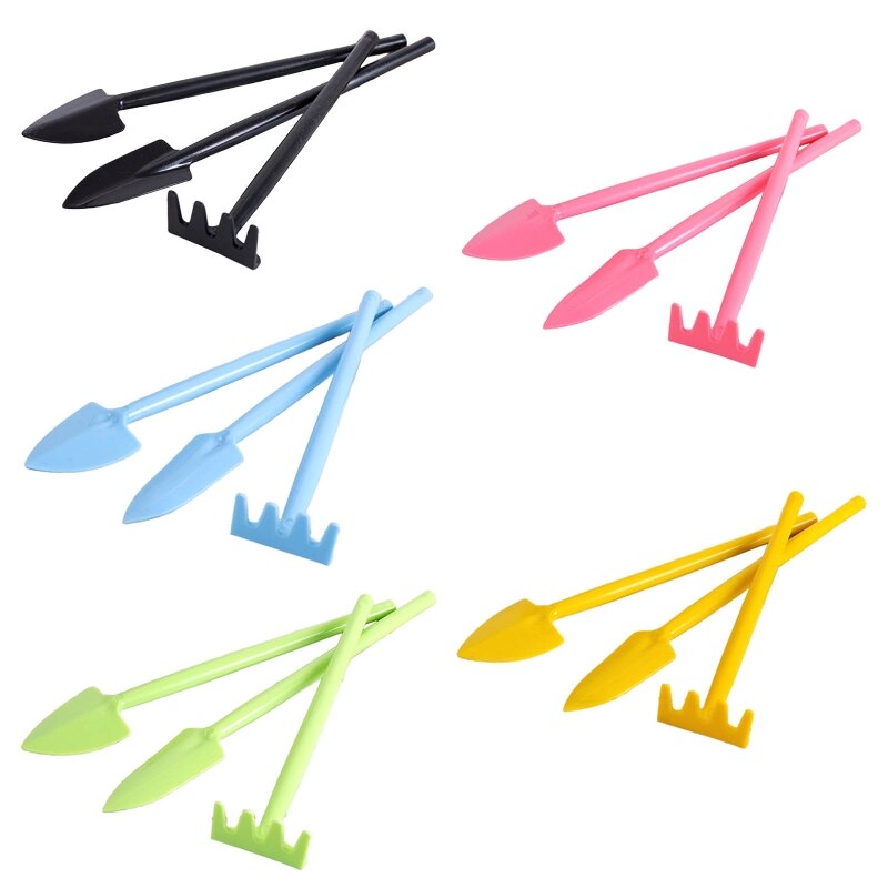 Gardening Soil Loosening Tool with Spade Shovel Rake Christmas for Kids Succulent Caring Tools Garden Planting Kit