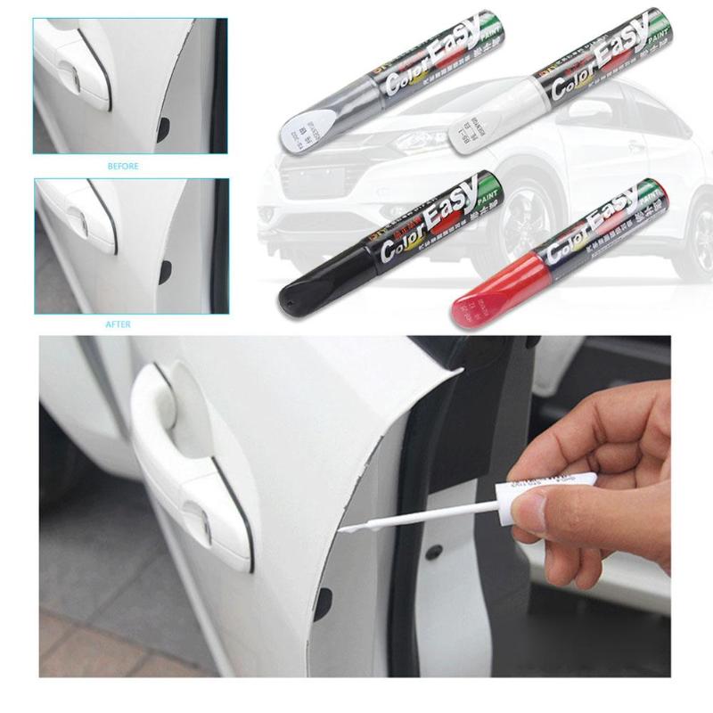 Vodool 4 väriä auton naarmujen korjauskynä fix it pro huolto maalipinnan hoito auton muotoilu naarmunpoistoaine automaalauskynä autonhoito