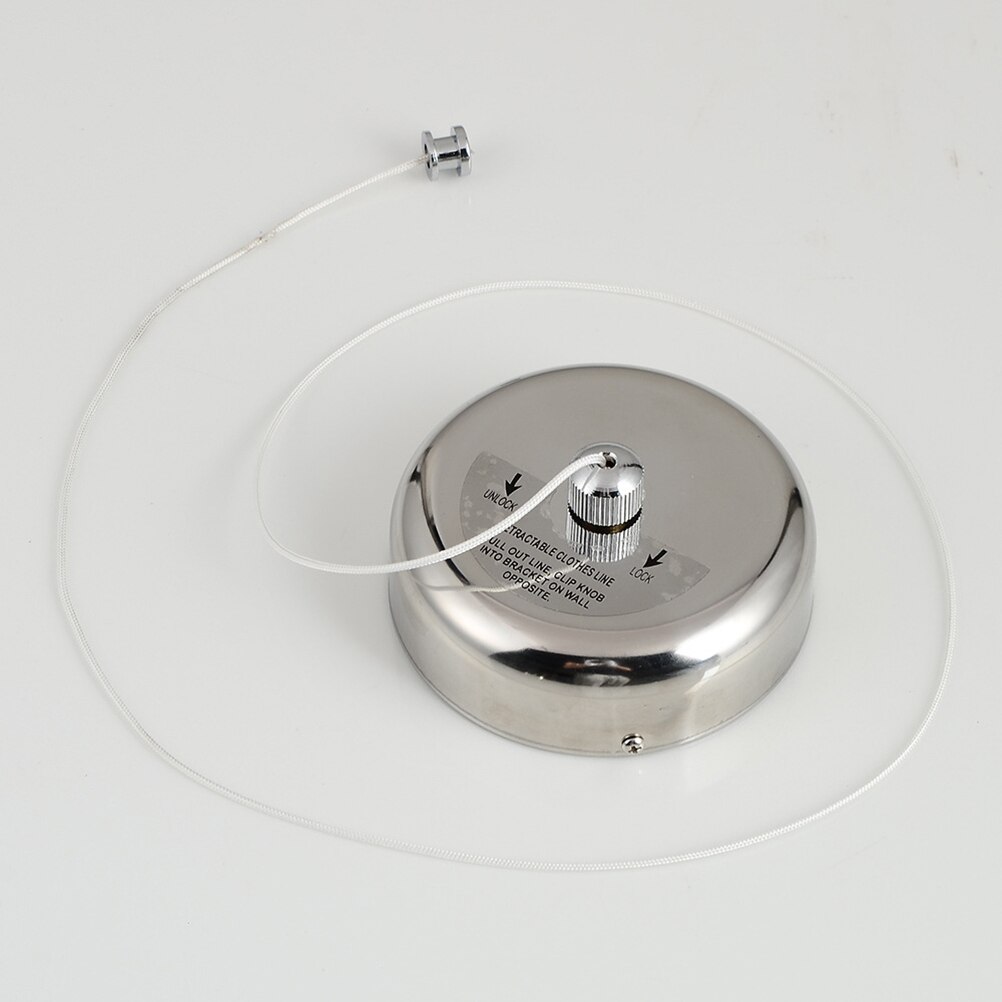 1Pc 2.8Meter Laundry Clotheslines String Retractable Clothing Wire for Bathroom