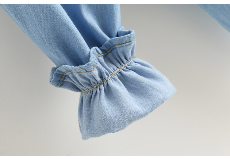 Mädchen Jeans Frühling Sommer Dünne Art Baby Fuß Mund Anti-moskito verlieren Beiläufige Hosen Sieben-punkt Hosen für freundlicher Mädchen Jeans