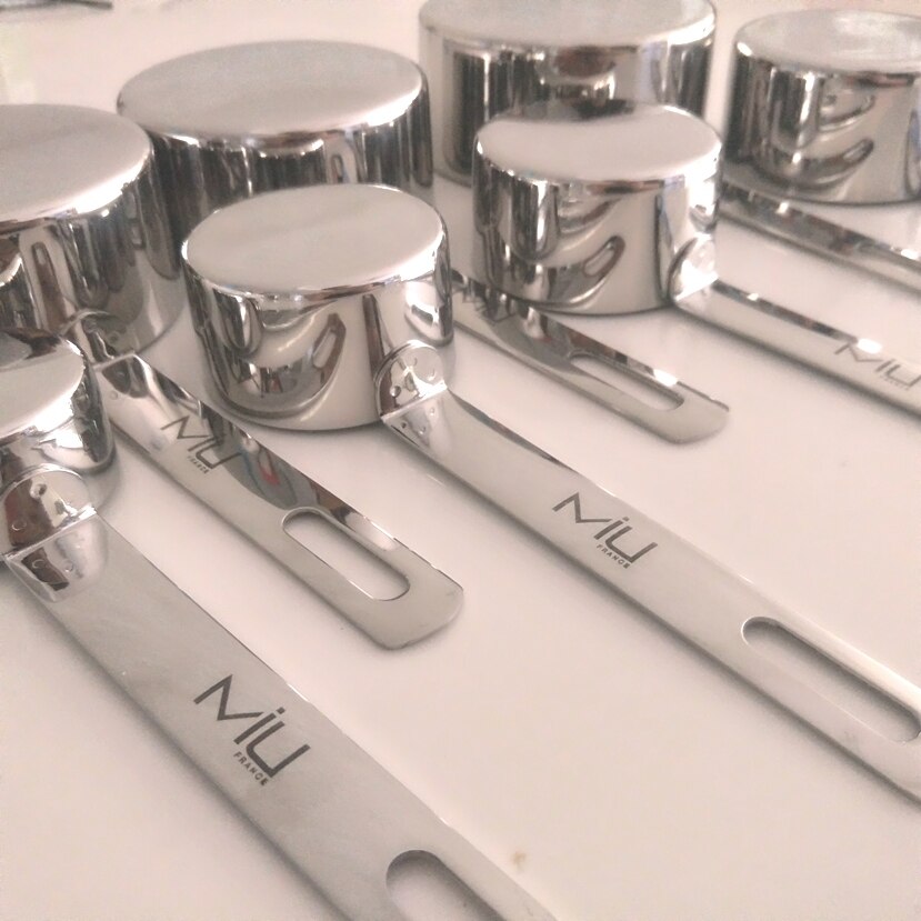 MIU France 7-Piece Stainless Steel Measuring Cup Set