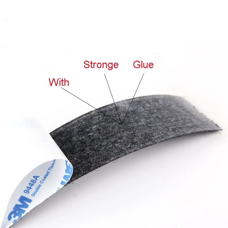 20/25/30/50/100mm 3M Velcro for Carpet Hook Loop Fastener Self Adhesive Tape Sewing Cloth Strap Roll Strong Sheet Auto Sticker