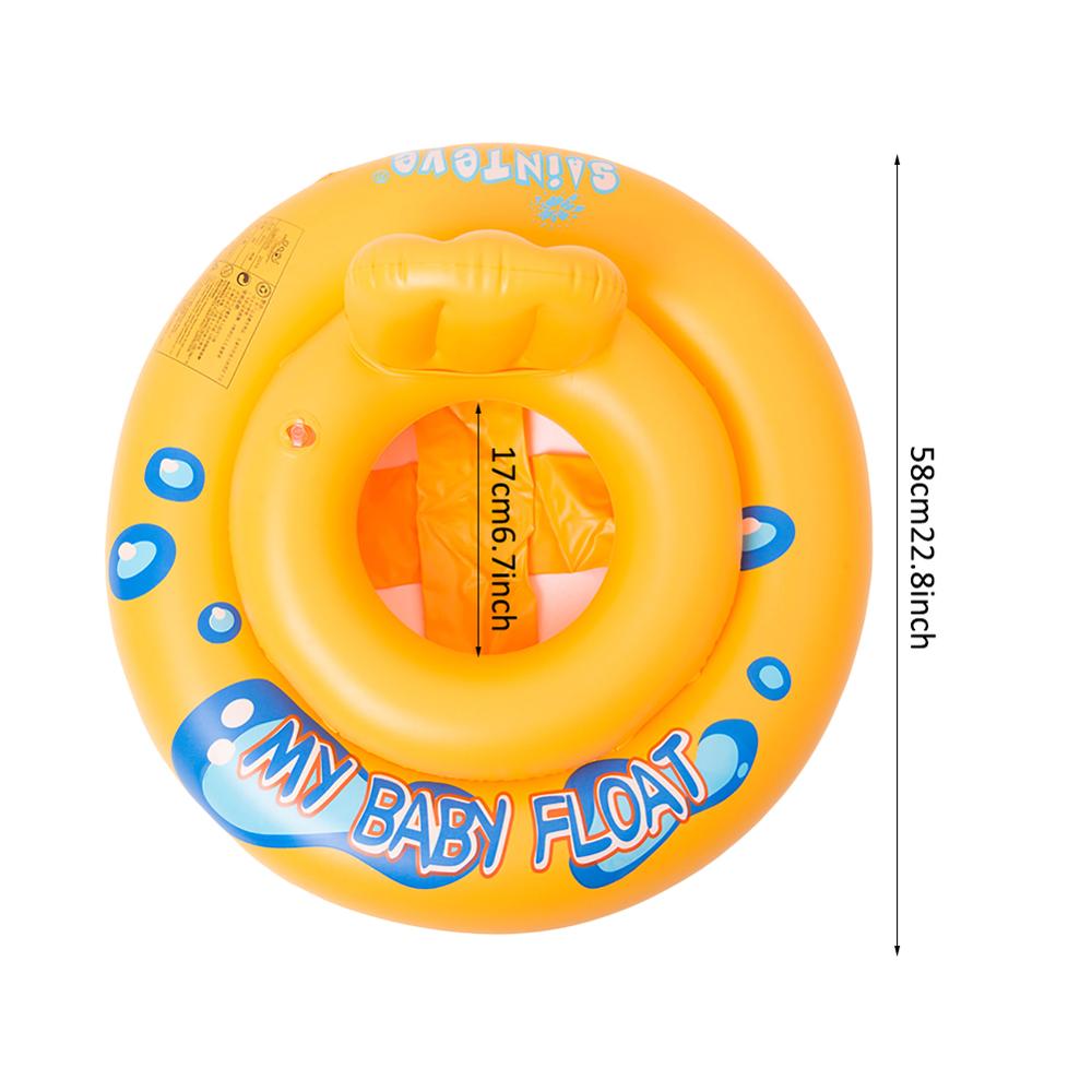 Børns rund sommer baby svømning flydende seng hult svømmesæde tegneserie flydende ring