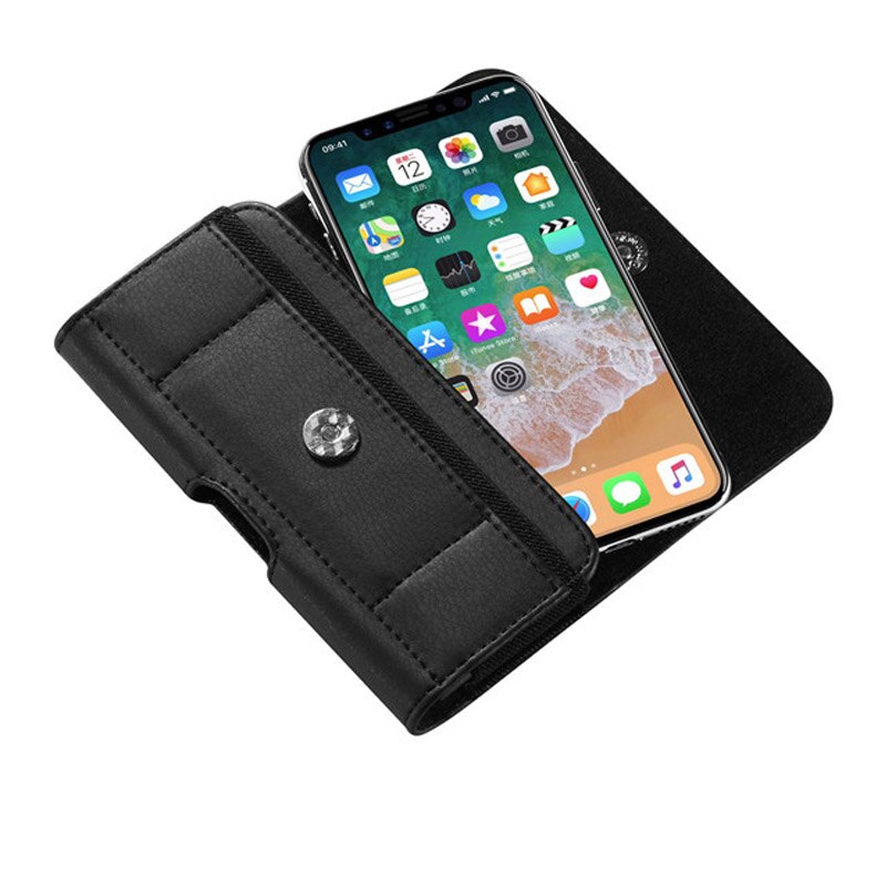 Belt Clip Phone Bag Pouch For Xiaomi Redmi Note 8 Pro 8T 8A Redmi 8 Note 7 7A 5 6 Pro 5A Waist Case Leather Cover With Card Slot: For Redmi Note 8 Pro