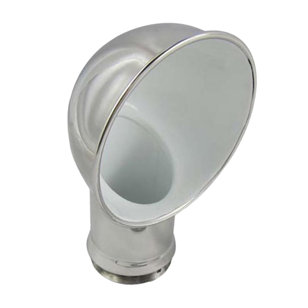 Stainless Steel Marine Round Low Profile Cowl Vent, 3 inch,Silver