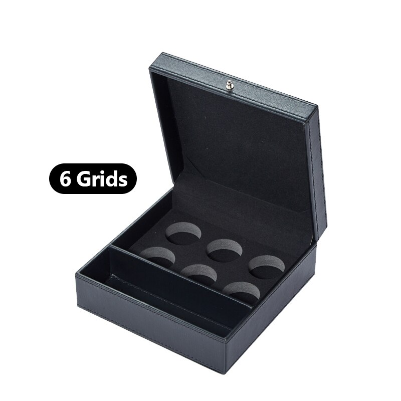 Boîte de rangement pour capsules de café en cuir hiinfusion Dolce gusto NESPRESSO k-cup capsule générale: 6 Grids