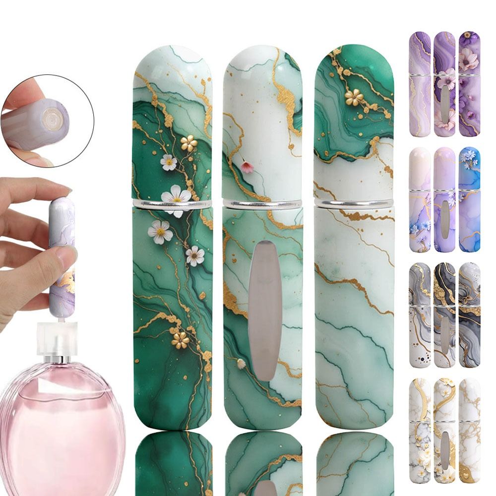 Draagbare 5ml mini parfumflesjes, navulbaar, lekvrij, lege cosmetische containers, parfumdispenserflesjes voor op reis