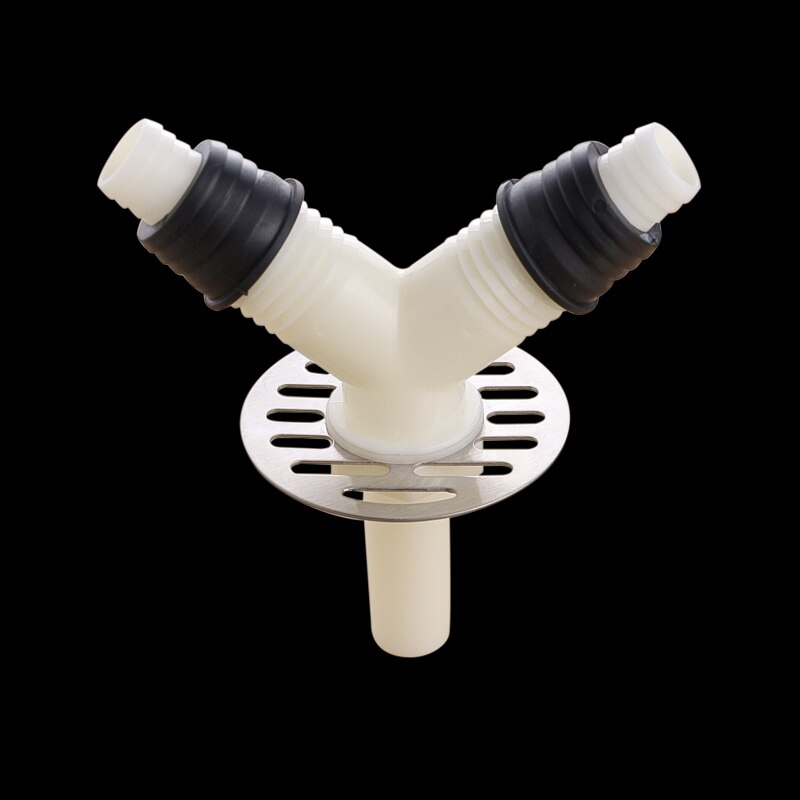 Bathroom Sink Wash Basin Drain Connector Floor Drain Cover Pipe Elbow Joint Adapter Sewer Tee Washing Machine Drain Sealing Tool: D4