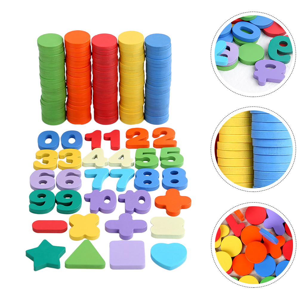 1 set runder rechenscheiben für kinder, intelligenzentwicklungsspielzeug für kinder