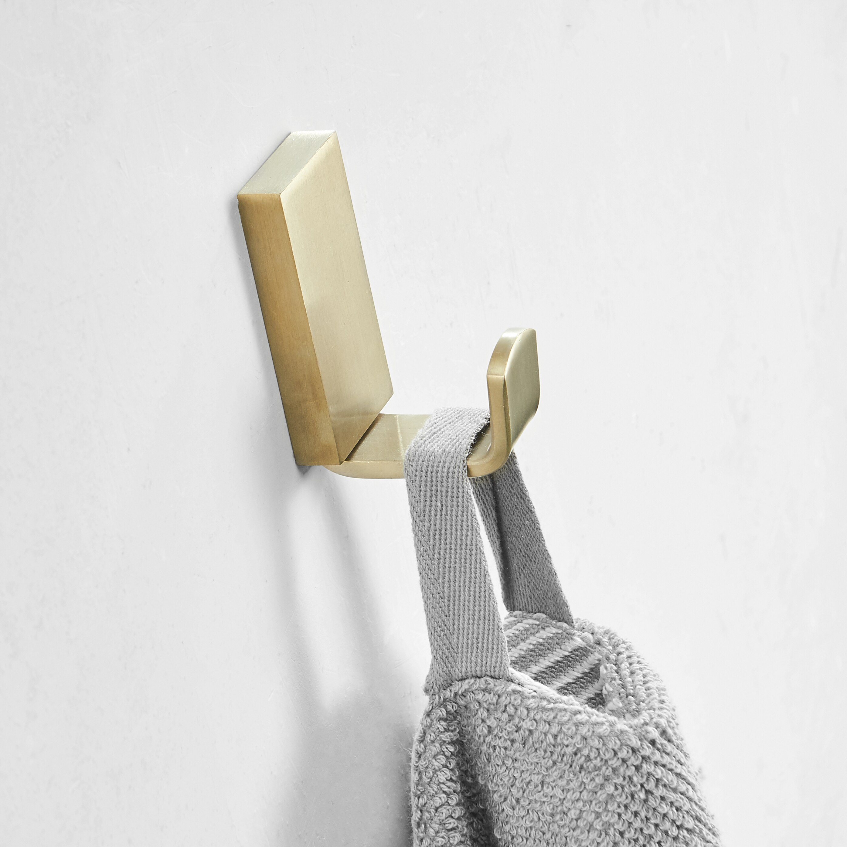Stainless Steel Brushed Gold Robe Hook Wall Mounted Towel Hook Clothes Hook Bathroom Kitchen Door Hook Hardware