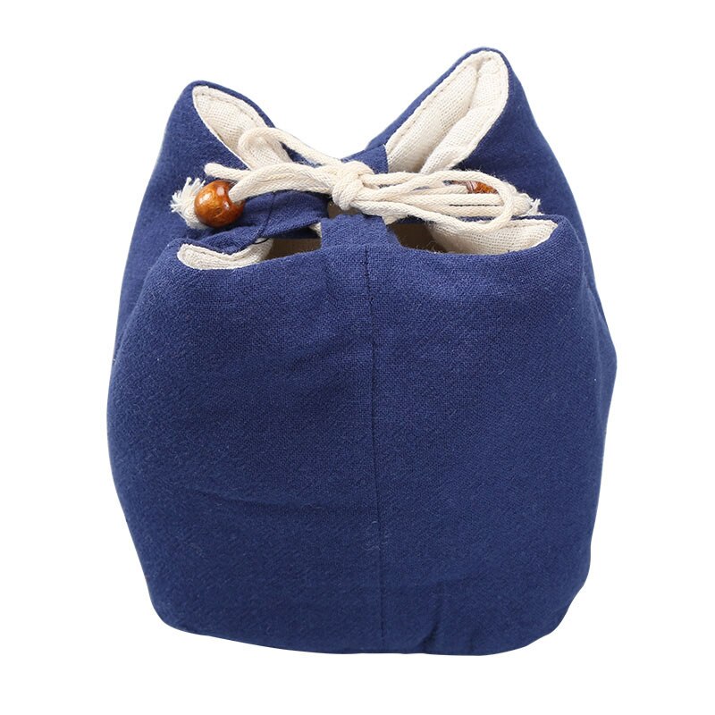 Japanese Style Portable Travel Tea Set Teaware Storage Bag For 1 Teapot 3 Teacup / 4 Tea Cups Outdoor Quick Cup Handbag Package: A