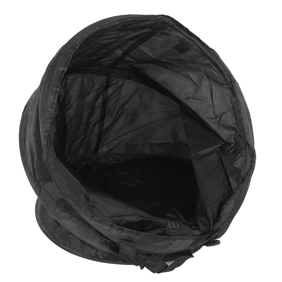 Cubo de basura plegable para jardín, bolsa de almacenamiento de hojas para plantas, portátil, para acampar, Picnic, contenedor de residuos para jardín
