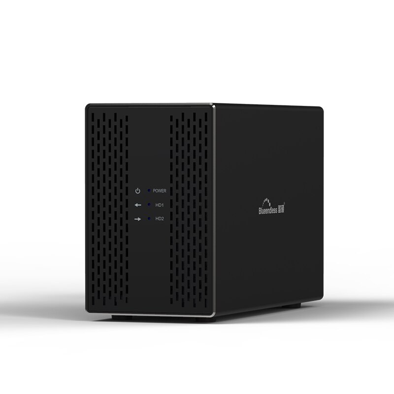 Blueendless Dual HaId Disk RAID Array USB3.0/USB 3,1 Dual Bay dock HHD Gehäuse RAID Auto Daten Backup 3.5 ''HHD Array USB 3,1