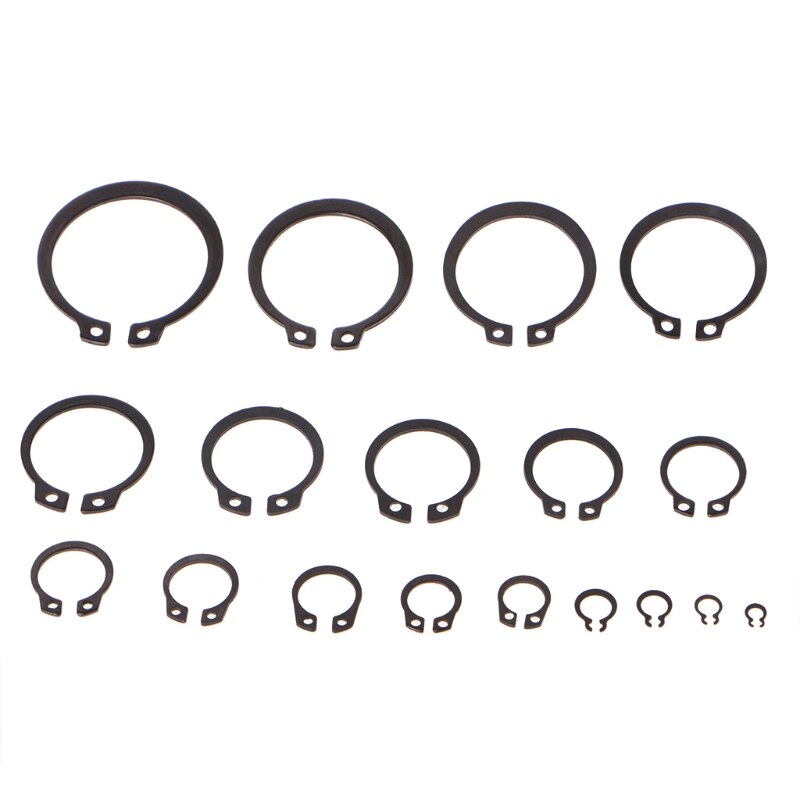 300 PCS Circlip Set External Retaining Cir Clip Circlips Snap Ring Assortment