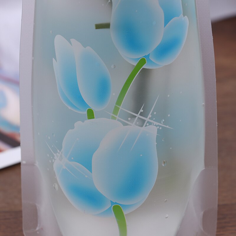 27X12cm Protection de l'environnement PVC plastique pliable Vase fleurs jardinière