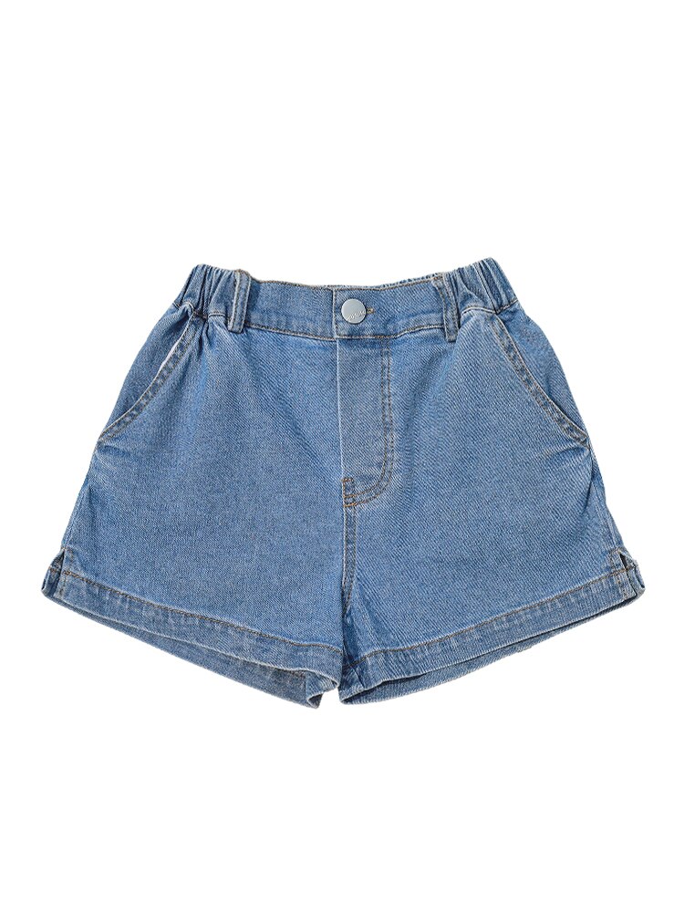 Jongens Meisjes Denim Shorts Alle-Wedstrijd Bovenkleding Kinderen Zomer Buitenlandse Losse Casual Broek