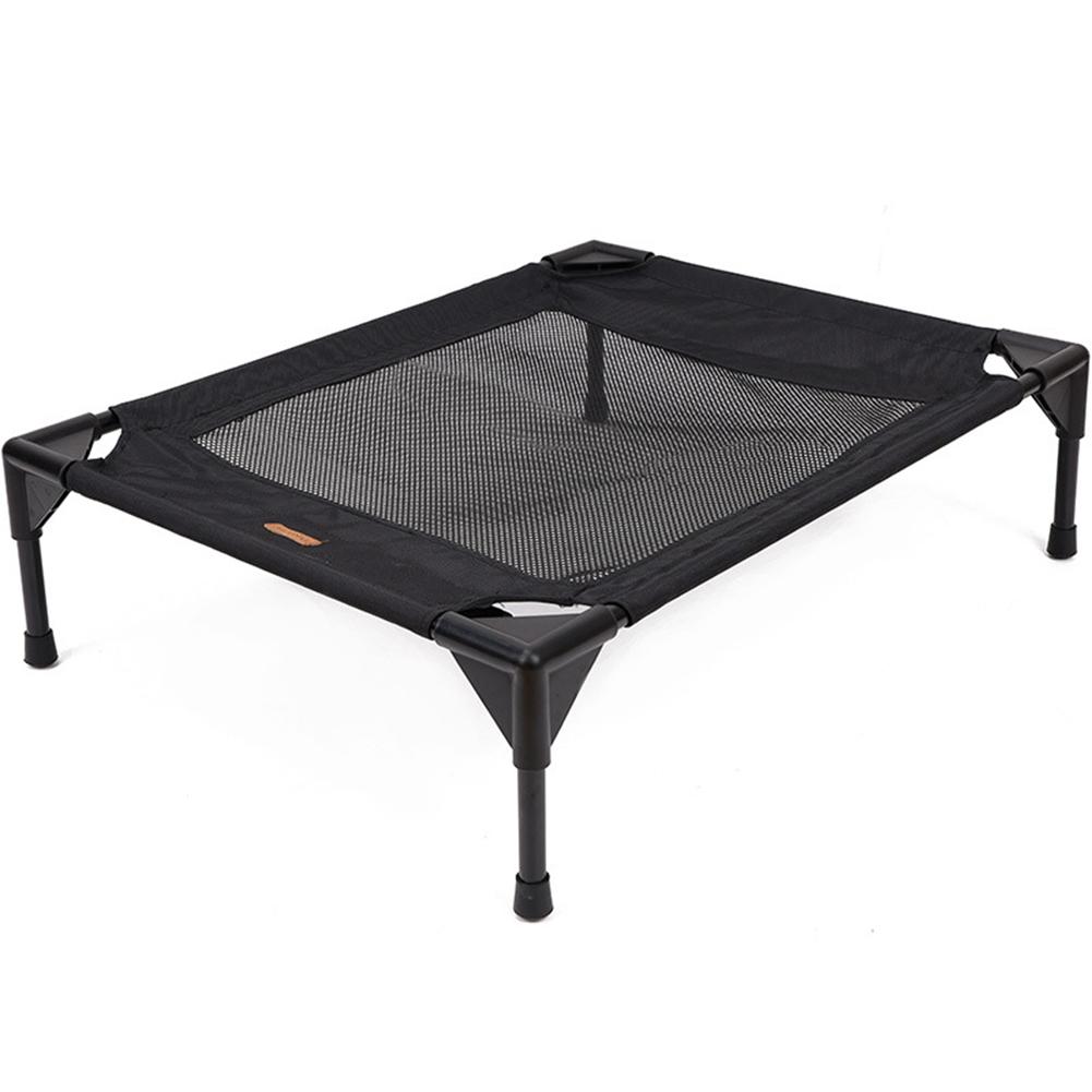 Pet Raised Bed Breathable Mesh Elevated Dog Bed Pet Cot Foldable Portable Indoor Outdoor Pet Bed for Large Medium Small Dogs