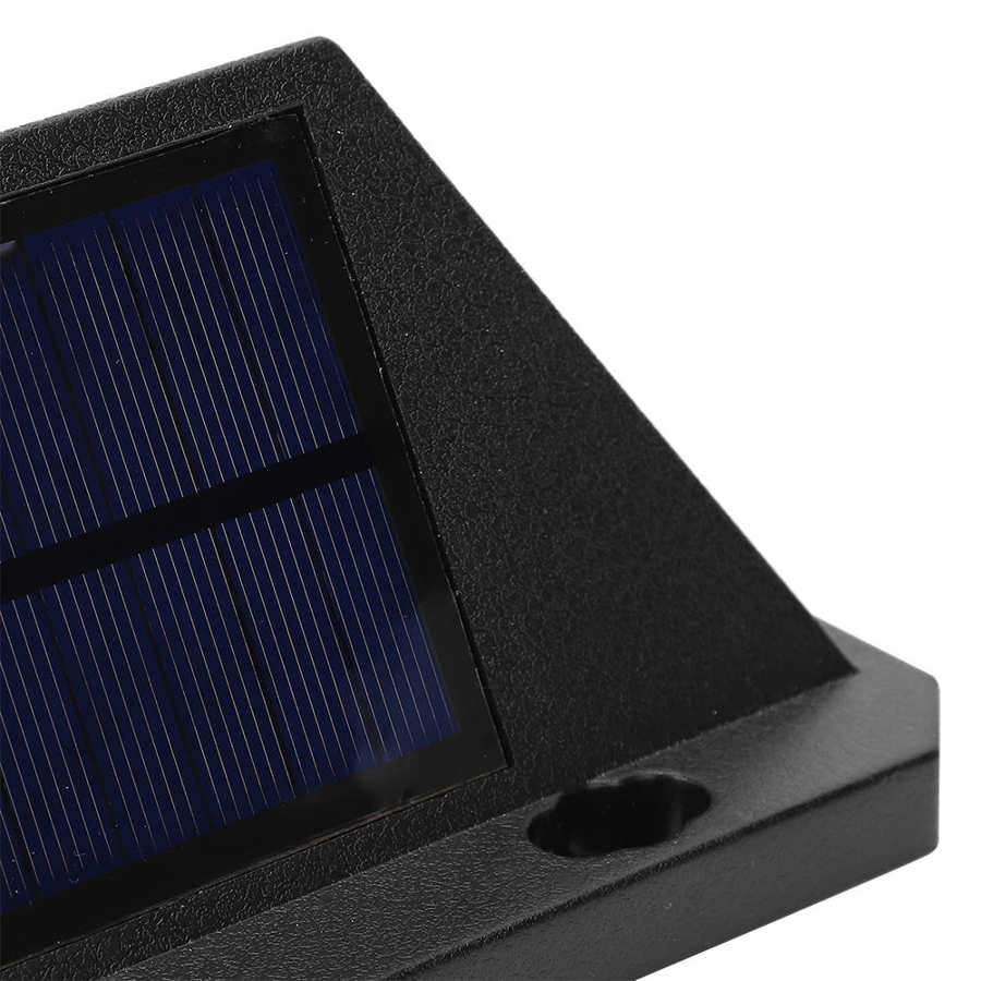 54LED batterie Rechargeable capteur solaire capteur mural mur étanche facile à installer porte d'entrée pour l'extérieur