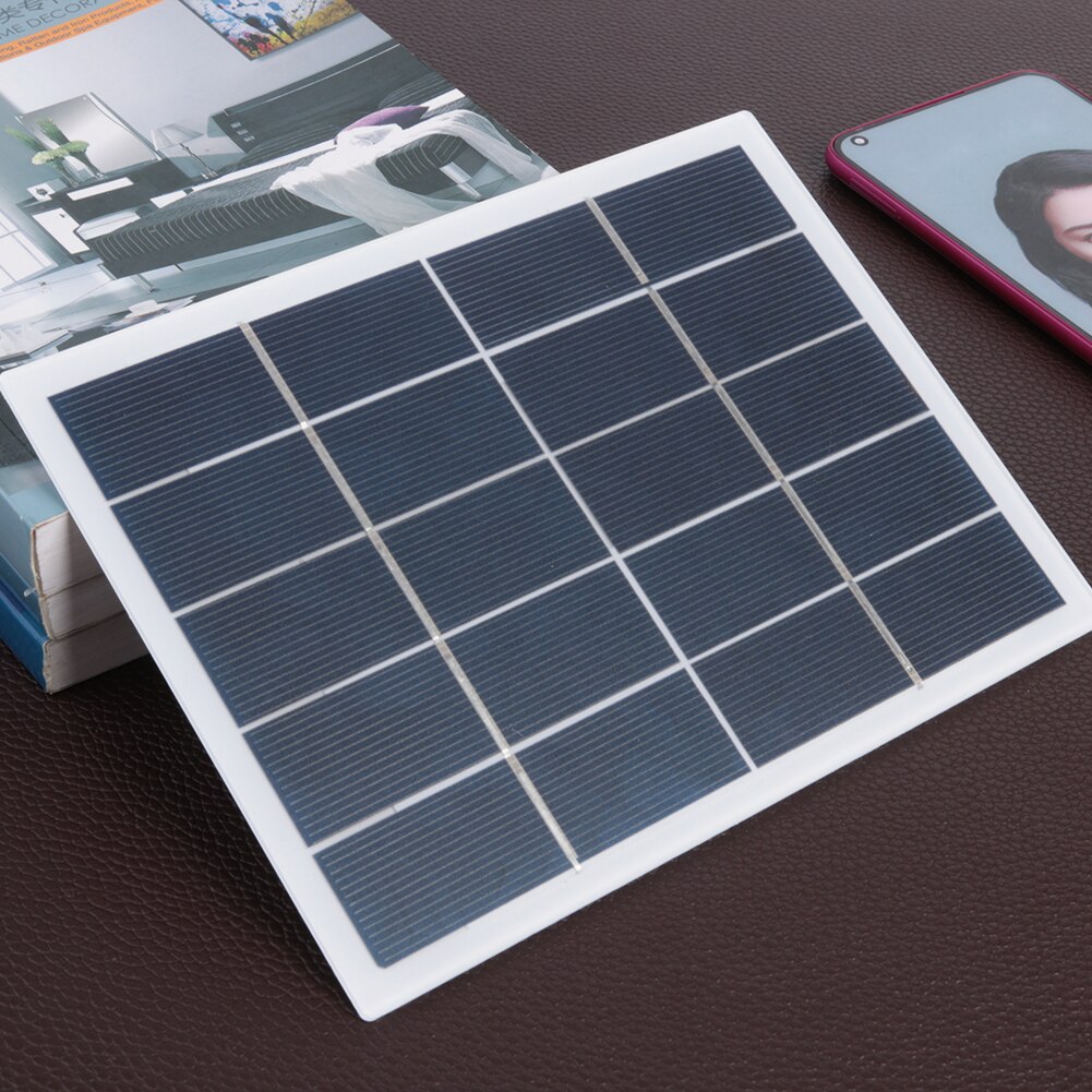 3W 5V Zonnepaneel Oplader Polykristallijn Silicium Solar Batterij Cel Lading Module Solar Power Voor Outdoor Straat Lampen