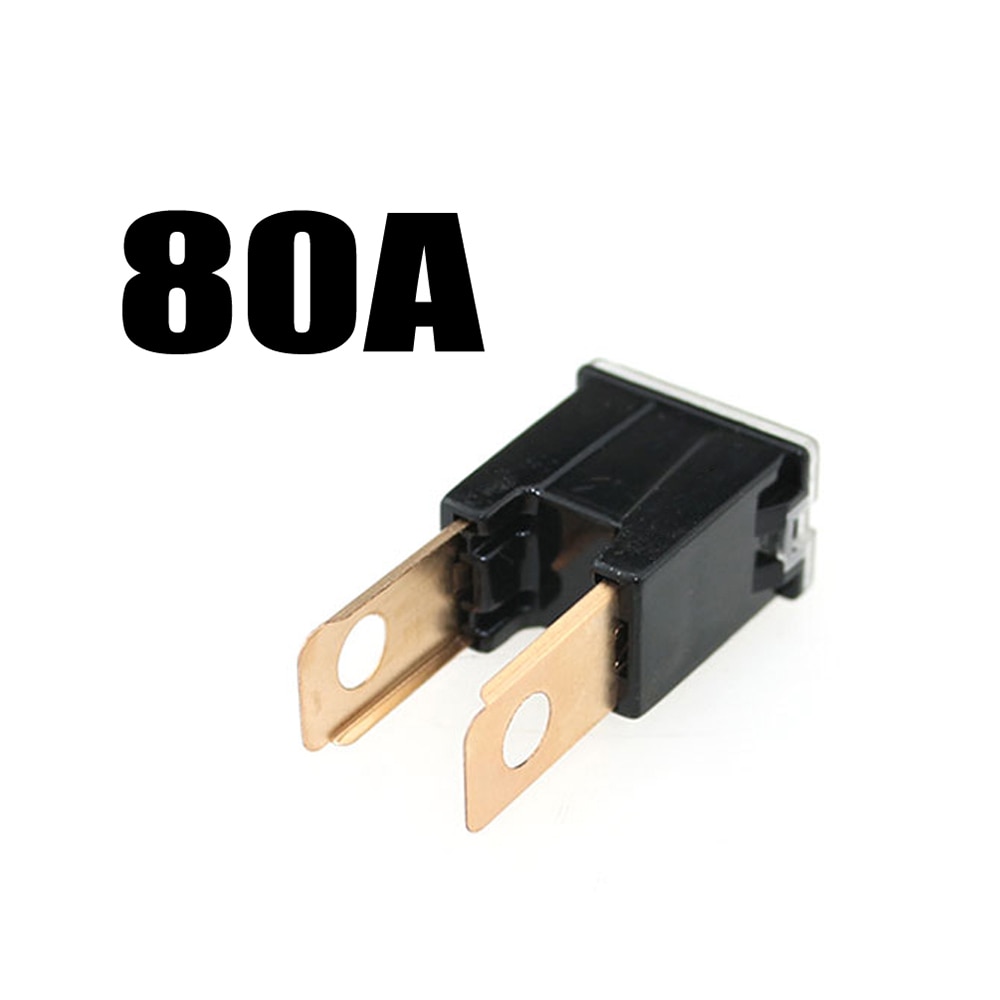 Bilreservdelar 30/40/50/60/70/80/100a jcase fmx pal hane långsam bilsäkring för nissan mazda honda toyota: 80a