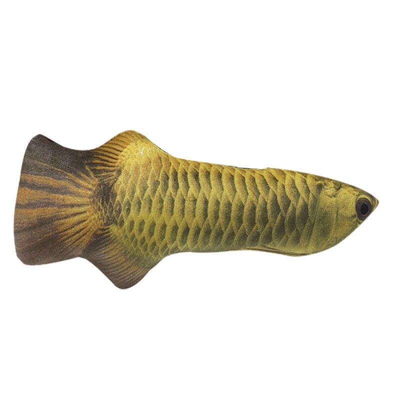 20CM pet plush 3D fish-shaped cat toy simulation fish mint toy plush pillow dog cat Chew Toys: 6