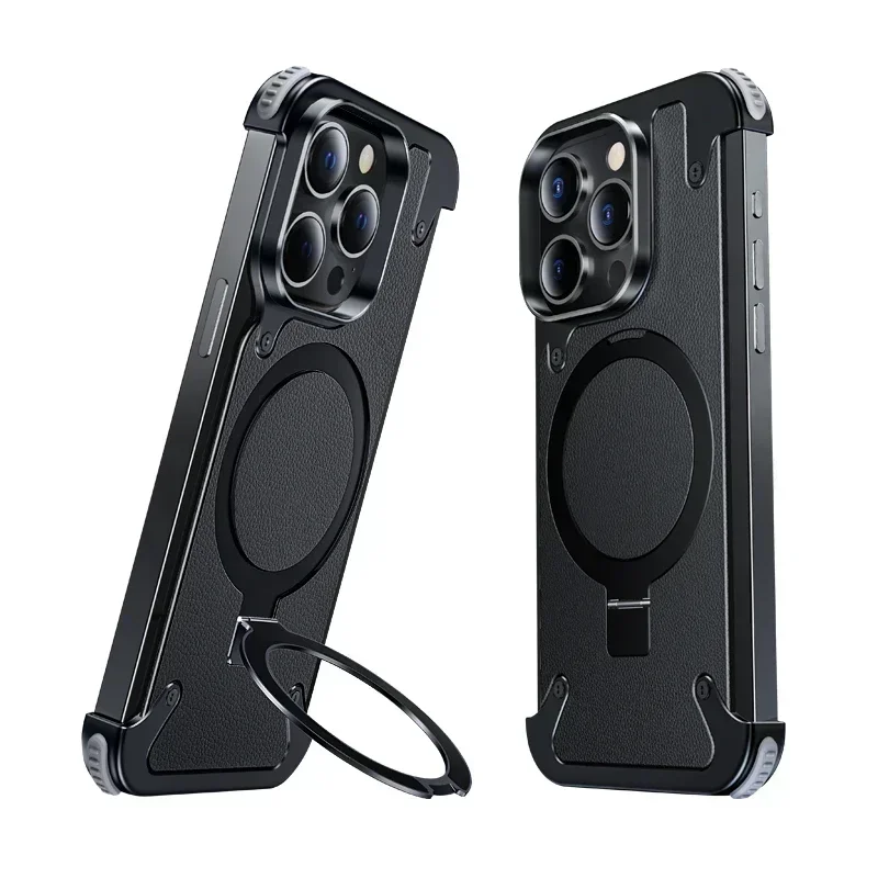 Oatsbasf Magsafe Telefoonhoesje Voor Iphone 13pro/Pro Max W/Vinger Ringhouder Anti-Botsing Lichtgewicht Telefoon Volledige Dekking: Voor Iphone13 (6.1 ") / Blauw