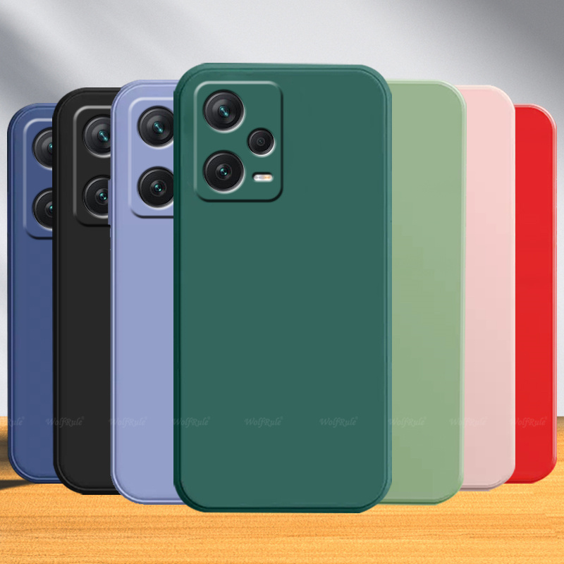 För redmi note 12 pro 5g skal täcka xiaomi redmi note 12 pro 5g fundasskydd original flytande silikonskal redmi note 12 pro 5g