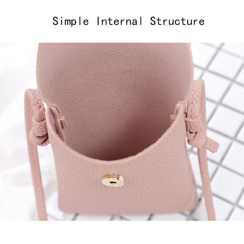 Femmes en cuir PU petit bandoulière sacs à main pour filles sac de messager Mini téléphone sacs dames sac à main sac à main