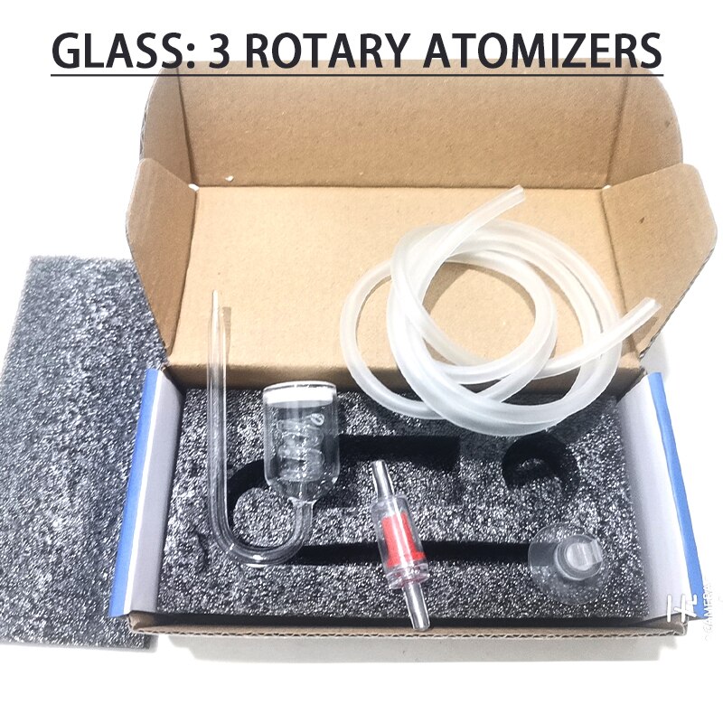 CO2-diffuser, 360° roterende mini-CO2-verstuiver, acryl