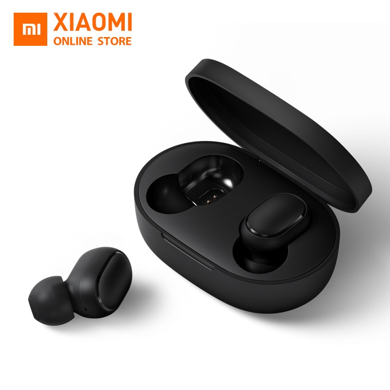 Xiaomi Redmi Airdots TWS Drahtlose kopfhörer Bluetooth 5,0 Mit Mic Freihändiger Ohrhörer AI Stereo bass